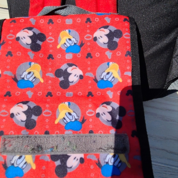 Mickey Mouse And Donald Duck Backpack With Lunchbox Canvas - Picture 7 of 9